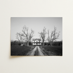 Abandoned Home in Rural Maryland - Carol M. Highsmith Art Print / Canvas, 16x12’’ / 41x31cm / Unframed / no Border, Posters Prints & Visual