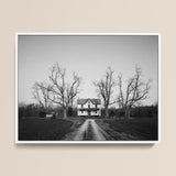 Verlaten huis op het platteland van Maryland - Carol M. Highsmith Art Print / Canvas, 16x12’’ / 41x31cm / Wit frame, posterprints & visueel artwork,