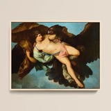 The Abduction of Ganymede - Benigne Gagneraux Art Print / Canvas, 16x12’’ / 41x31cm / Natural Frame, Posters Prints & Visual Artwork, Toby