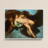 The Abduction of Ganymede - Benigne Gagneraux Art Print / Canvas, 16x12’’ / 41x31cm / White Frame, Posters Prints & Visual Artwork, Toby