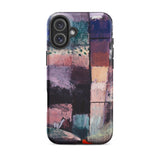 About a Motif from Hammamet - Paul-klee Phone Case Iphone 16 Plus / Matte Abstract Art Phone Case Bold Textured Brushstrokes Deep Paul