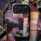 About a Motif from Hammamet - Paul-klee Phone Case Phone Case Textured Abstract Paint-splatter Design Muted Purples Paul Klee, Iphone