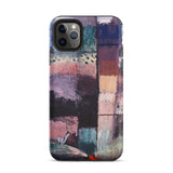 About a Motif from Hammamet - Paul-klee Phone Case Iphone 11 Pro Max / Matte Phone Case Textured Abstract Painting Design Bold Blocks Paul