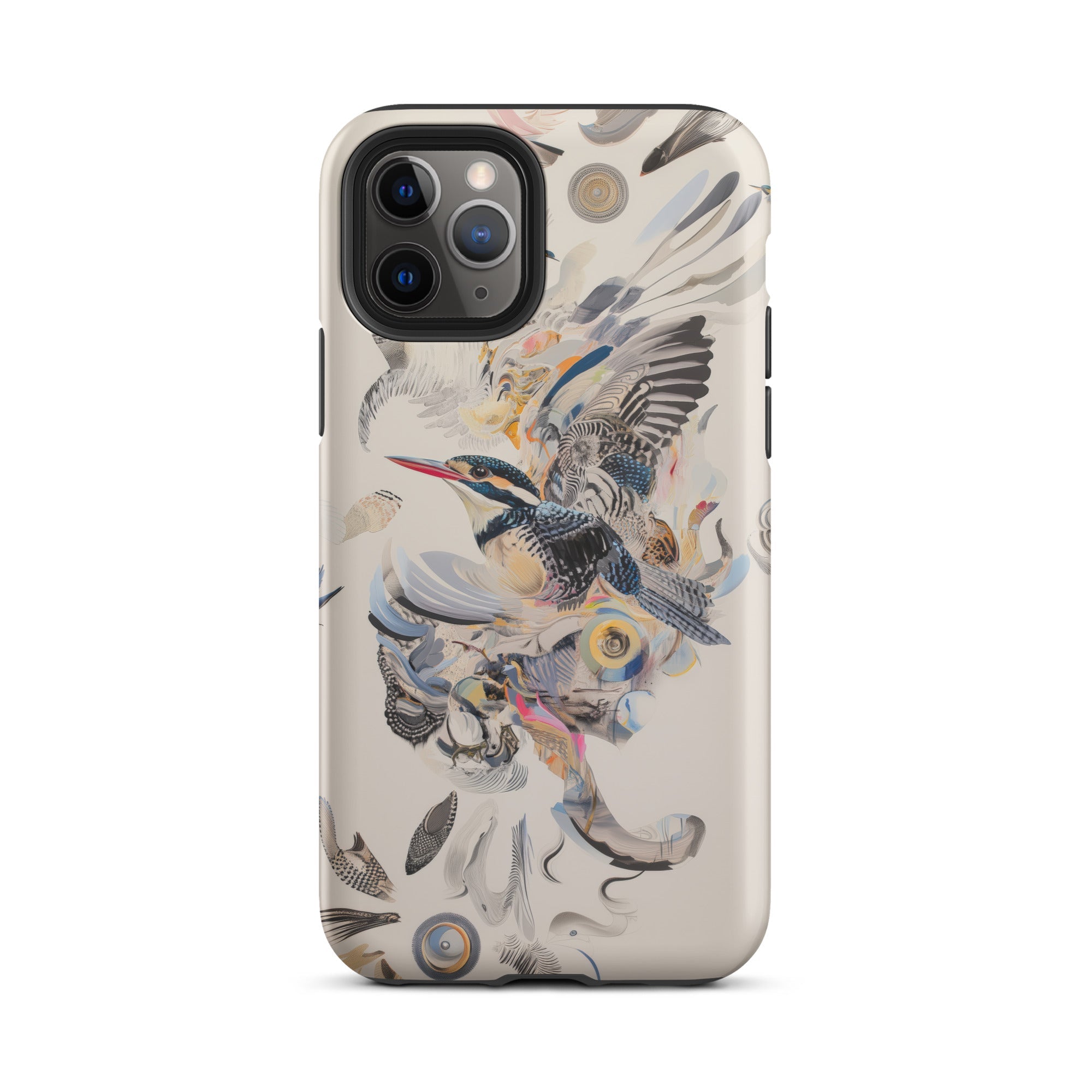 Above & Beyond Surreal Kingfisher Art Iphone Case, 11 Pro / Matte, Bird Themed Iphone Case