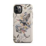 Above & Beyond - Surreal Kingfisher Art Iphone Case, 11 Pro Max / Matte, Bird-themed Smartphone Case