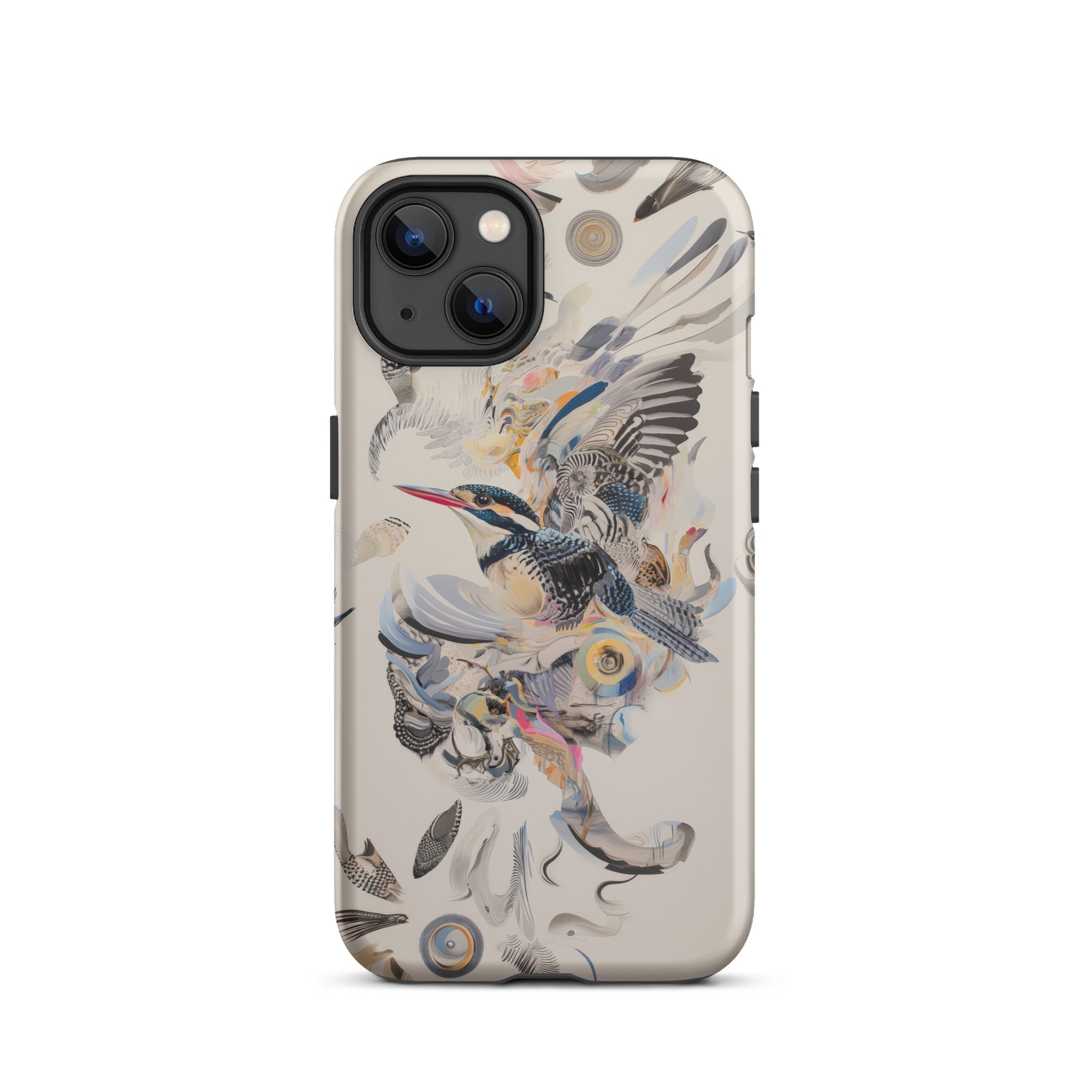 Above & Beyond Surreal Kingfisher Art Iphone Case, 13 / Matte, Bird Themed Phone Case