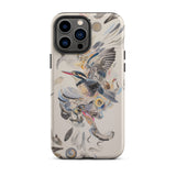 Above & Beyond - Surreal Kingfisher Art Iphone Case, 13 Pro Max / Matte, Smartphone Case Bird Art