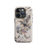Above & Beyond - Surreal Kingfisher Art Iphone Case, 15 Pro / Matte, Bird-themed Phone Case