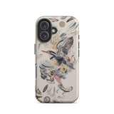 Above & Beyond - Surreal Kingfisher Art Iphone Case, 16 / Matte, Bird-themed Phone Case