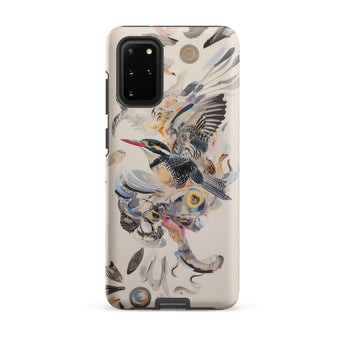 Above & Beyond - Surreal Kingfisher Art Phone Case, Samsung Galaxy S20 Plus / Matte, Mobile Cases, Toby Leon