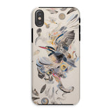 Above & Beyond - Surreal Kingfisher Art Iphone Case, Xs / Matte, Bird-themed Phone Case