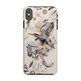 Above & Beyond - Surreal Kingfisher Art Iphone Case, Xs Max / Matte, Bird-themed Phone Case