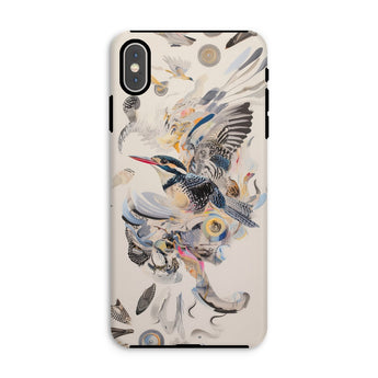 Above & Beyond - Surreal Kingfisher Art Iphone Case, Xs Max / Matte, Bird-themed Phone Case