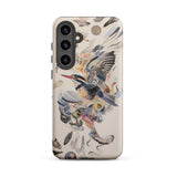 Above & Beyond - Surreal Kingfisher Art Phone Case Samsung Galaxy S24 Plus / Matte Phone Case Vibrant Artistic Design Birds Flight