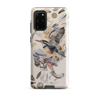 Above & Beyond - Surreal Kingfisher Art Samsung Case, Galaxy S20 Plus / Gloss, Smartphone Case Detailed Artistic Depiction Kingfisher Birds