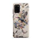 Above & Beyond Surreal Kingfisher Art Samsung Case, Galaxy S20 Plus / Matte, Smartphone Case Adorned Artistic Depiction Kingfisher Abstract
