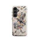 Above & Beyond Surreal Kingfisher Art Samsung Case, Galaxy S24 / Gloss, Smartphone Nature Themed Protective Case Kingfisher Abstract