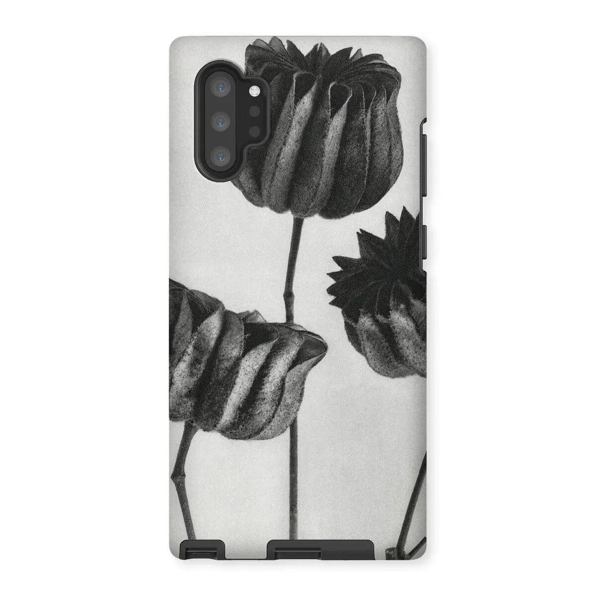 Abutilon (lime Mallow) Pod By Karl Blossfeldt Art Phone Case - Samsung Galaxy Note 10p / Matte - Mobile Phone Cases