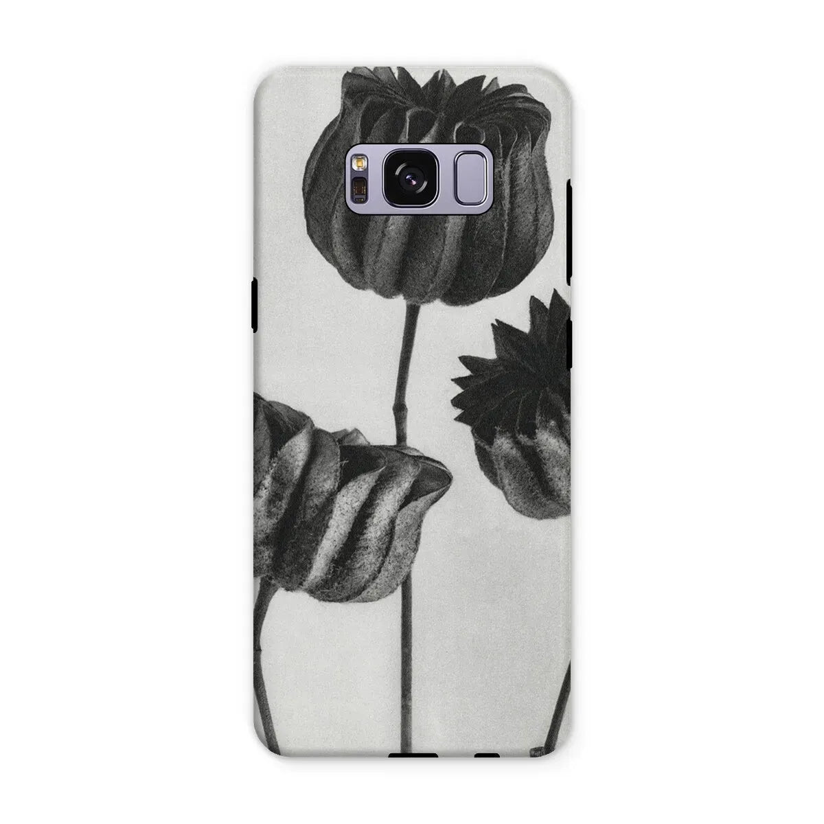 Abutilon (lime Mallow) Pod By Karl Blossfeldt Art Phone Case - Samsung Galaxy S8 Plus / Matte - Mobile Phone Cases