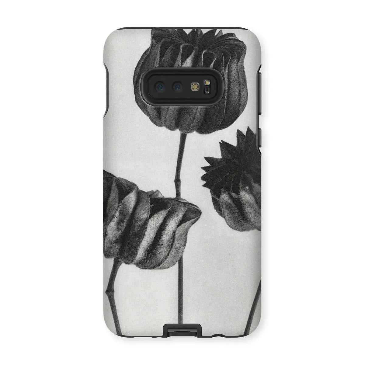 Abutilon (lime Mallow) Pod By Karl Blossfeldt Art Phone Case - Samsung Galaxy S10e / Matte - Mobile Phone Cases