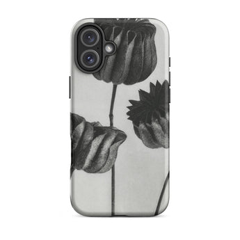 Abutilon (lime Mallow) Pod - Karl Blossfeldt Iphone Case, 16 Plus / Matte, Floral-patterned Phone Case