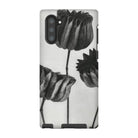 Abutilon (lime Mallow) Pod - Karl Blossfeldt Iphone Case, Phone Case Black White Floral Design Tulip-like Flowers