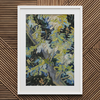 Acacia Branches - Vincent Van Gogh Art Print / Canvas, Vincent Van Goh Art Print, Acacia Branches Canvas Hums, Gogh Art Print
