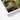 Vibrant Yellow Black Abstract Painting Sleek White Frame Vincent Van Gogh Art Print, Light Fractures, Petals Shaped