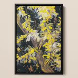 Acacia Branches - Vincent Van Gogh Art Print / Canvas, Vincent Van Gogh Art Print, Light Fractures, Petals Shaped