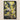 Vibrant Yellow White Floral Painting Sleek Black Frame Vincent Van Gogh Art Print, Light Fractures, Petals Shaped
