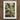 Yellow White Floral Print Framed Art Piece Vincent Van Gogh, Light Fractures, Petals Shaped