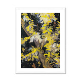 Acacia Branches - Vincent Van Gogh Art Print, Framed Impressionistic Painting Tree Yellow Leaves