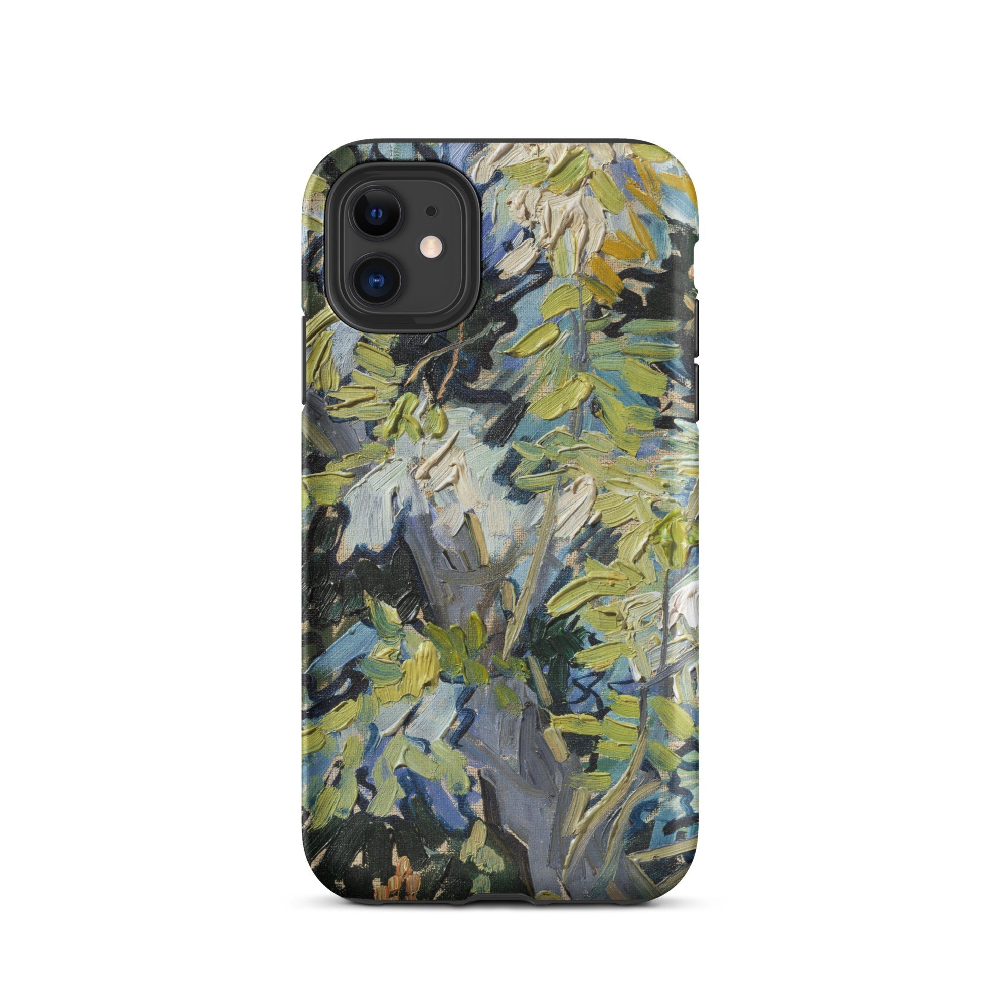 Acacia Branches Vincent Van Gogh Iphone Case, 11 / Matte, Iphone Case Impressionistic Tree Design