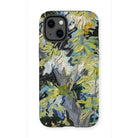Acacia Branches - Vincent Van Gogh Iphone Case, 13 Mini / Matte, Phone Case Abstract Painterly Design Yellow Blue Gray