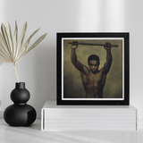 Academy Study of a Man - French School 19th c Art Print / Canvas, Posters Prints & Visual Artwork, Toby Leon