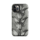 Acanthus Mollis (bear’s Breeches) Karl Blossfeldt Iphone Case, 11 Pro / Matte, Gray Iphone Case Thorny Plant Design