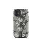 Acanthus Mollis (bear’s Breeches) Karl Blossfeldt Iphone Case, 12 Mini / Matte, Black White Thistle Patterned Phone Case