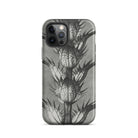 Acanthus Mollis (bear’s Breeches) Karl Blossfeldt Iphone Case, 12 Pro / Matte, Gray Phone Case Thistle Design