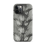 Acanthus Mollis (bear’s Breeches) - Karl Blossfeldt Iphone Case, 12 Pro Max / Matte, Gray Phone Case Thistle Design
