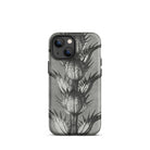 Acanthus Mollis (bear’s Breeches) Karl Blossfeldt Iphone Case, 13 Mini / Matte, Black White Thistle Patterned Phone Case