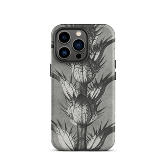 Acanthus Mollis (bear’s Breeches) - Karl Blossfeldt Iphone Case, 13 Pro / Matte, Gray Phone Case Thistle Design