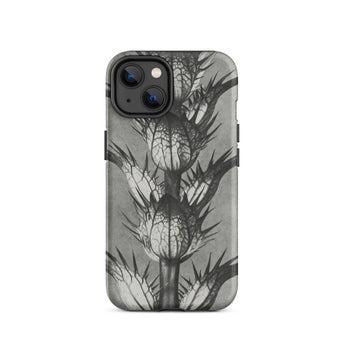 Acanthus Mollis (bear’s Breeches) - Karl Blossfeldt Iphone Case, 14 / Matte, Gray Phone Case Thistle Design