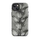 Acanthus Mollis (bear’s Breeches) Karl Blossfeldt Iphone Case, 14 Pro / Matte, Gray Phone Case Thistle Design