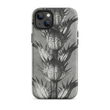 Acanthus Mollis (bear’s Breeches) - Karl Blossfeldt Iphone Case, 14 Pro / Matte, Gray Phone Case Thistle Design