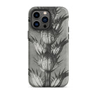 Acanthus Mollis (bear’s Breeches) Karl Blossfeldt Iphone Case, 14 Pro Max / Matte, Black White Thistle Patterned Phone Case