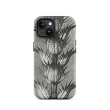 Acanthus Mollis (bear’s Breeches) - Karl Blossfeldt Iphone Case, 15 / Matte, Gray Phone Case Thistle Design