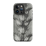 Acanthus Mollis (bear’s Breeches) - Karl Blossfeldt Iphone Case, 15 Pro Max / Matte, Gray Phone Case Thistle Design