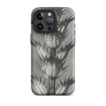 Acanthus Mollis (bear’s Breeches) - Karl Blossfeldt Iphone Case, 15 Pro Max / Matte, Gray Phone Case Thistle Design