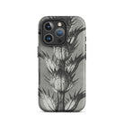 Acanthus Mollis (bear’s Breeches) Karl Blossfeldt Iphone Case, 16 Pro / Matte, Gray Phone Case Thistle Design