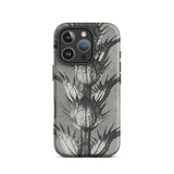 Acanthus Mollis (bear’s Breeches) - Karl Blossfeldt Iphone Case, 16 Pro / Matte, Gray Phone Case Thistle Design